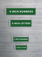 Reporting Marks - Letters & Numbers