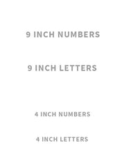 Reporting Marks (Diecut) - Letters & Numbers