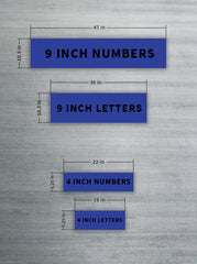 Reporting Marks - Letters & Numbers