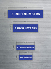 Reporting Marks - Letters & Numbers