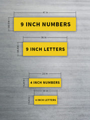 Reporting Marks - Letters & Numbers