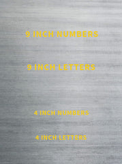 Reporting Marks (Diecut) - Letters & Numbers