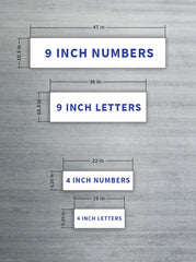 Reporting Marks - Letters & Numbers