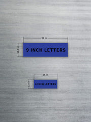 Reporting Marks - Letters Only