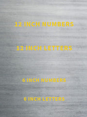 Reporting Marks (Diecut) - Letters & Numbers