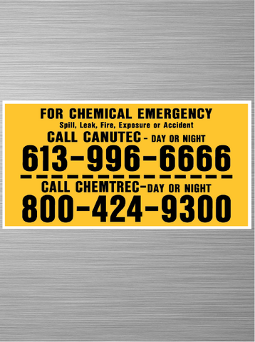 Chemtrec - Chemical Emergency - Canada
