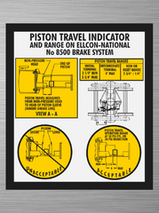 Piston Travel Decal -  Ellcon National